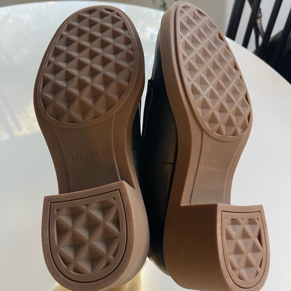 Aerosoles Gibes Heeled Loafer Black - 8 - Picture 4 of 5